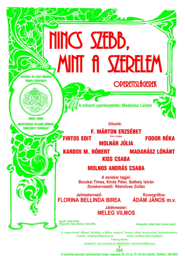 Nincs szebb, mint a szerelem